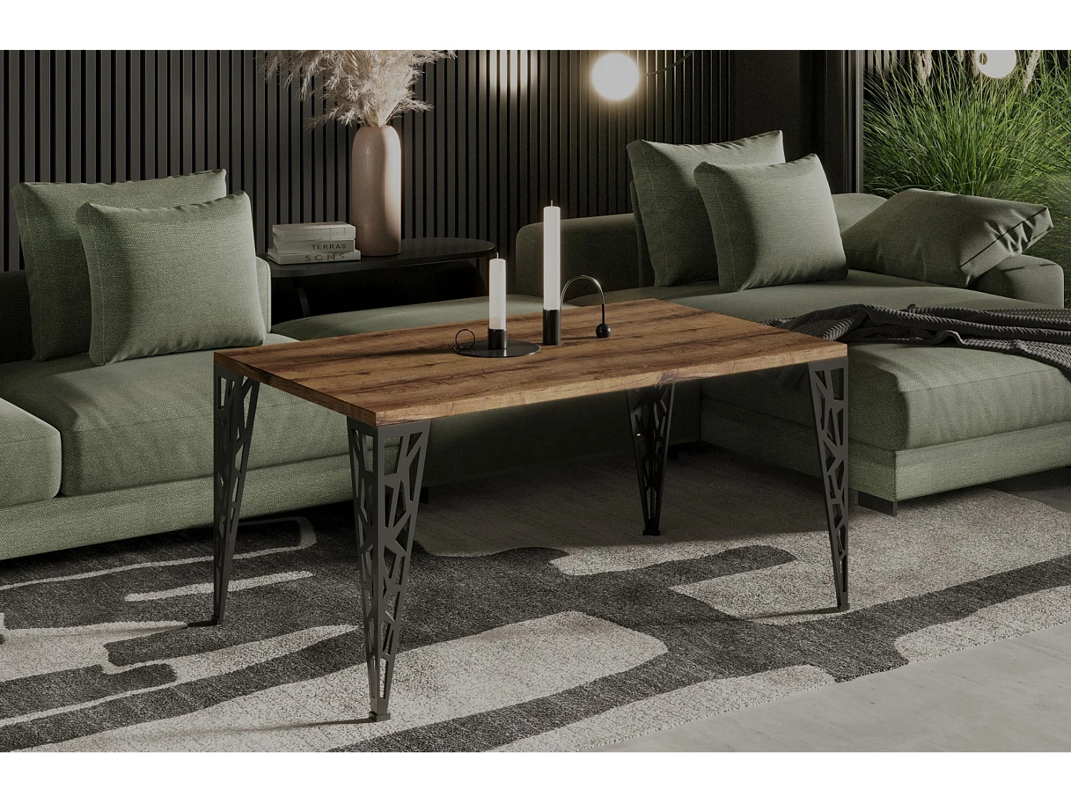 Couchtisch Monza 100x60x51 (Monastery)