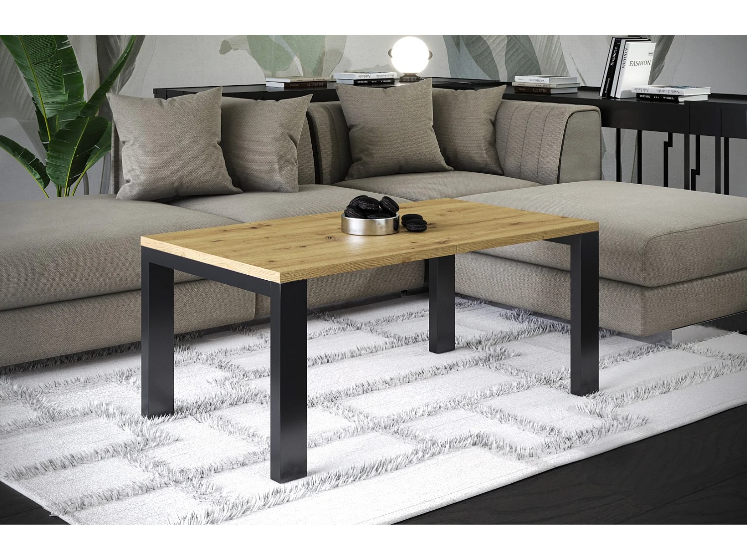 Couchtisch Garold 120x80x55 (Artisan)