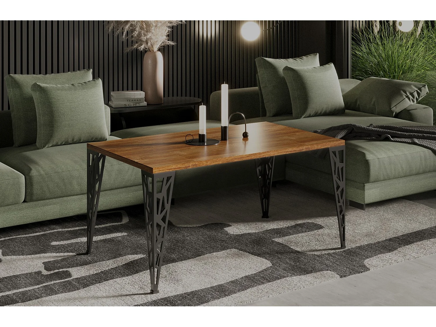 Couchtisch Monza 100x60x51 (Stirling)