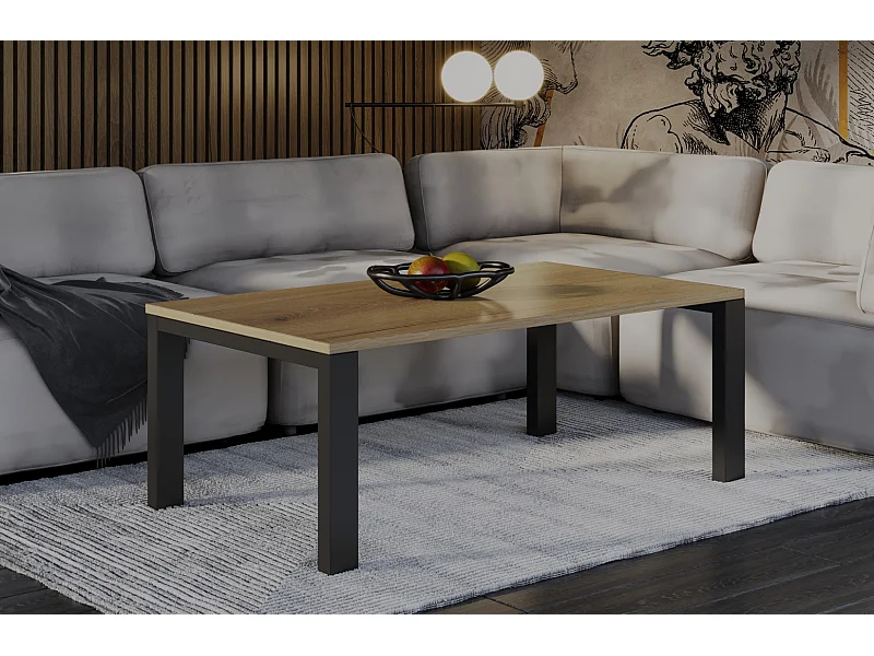 Ława GAROLD 120x80 dąb natura