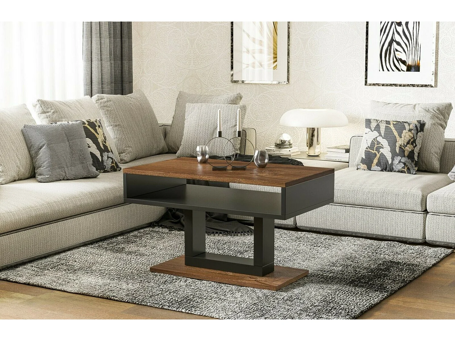 Couchtisch Tilo 110x60x58 (Stirling)