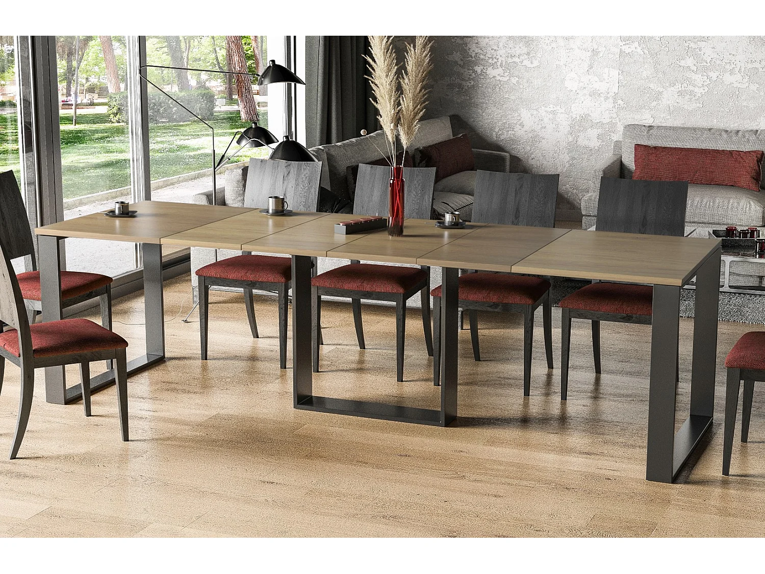 Esstisch Borys 130-310cm ausziehbar