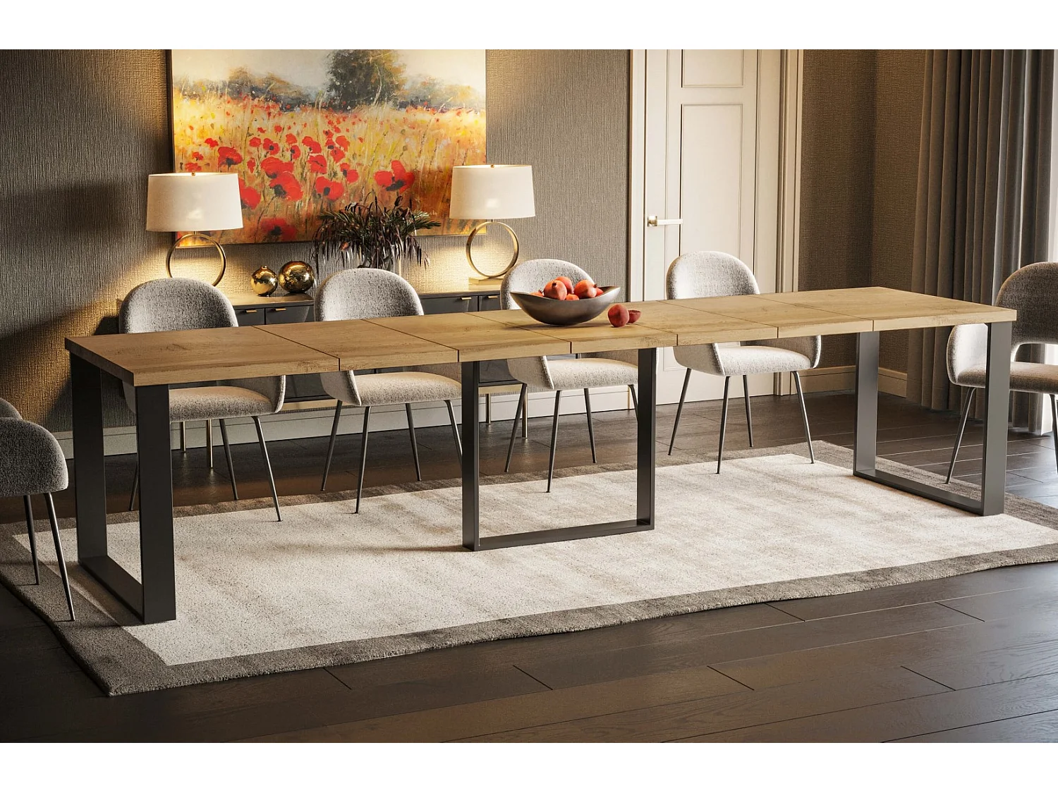 Esstisch Borys Max 130-330cm ausziehbar