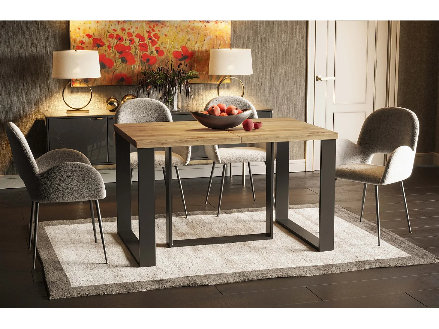 Esstisch Borys Max 130-250cm ausziehbar