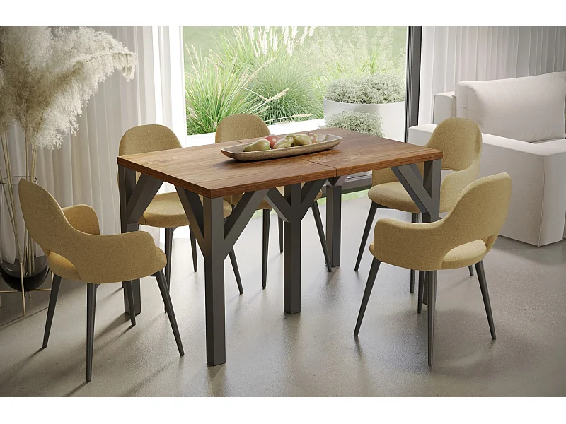 Stół rozkładany DUNAJ 130(240)x90 dąb stirling