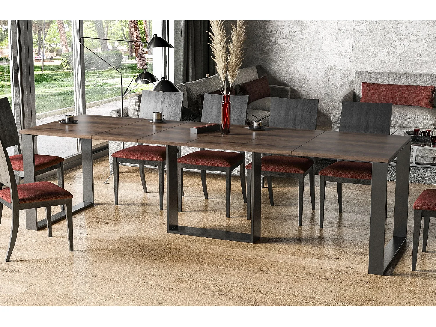 Esstisch Borys 130-310cm ausziehbar