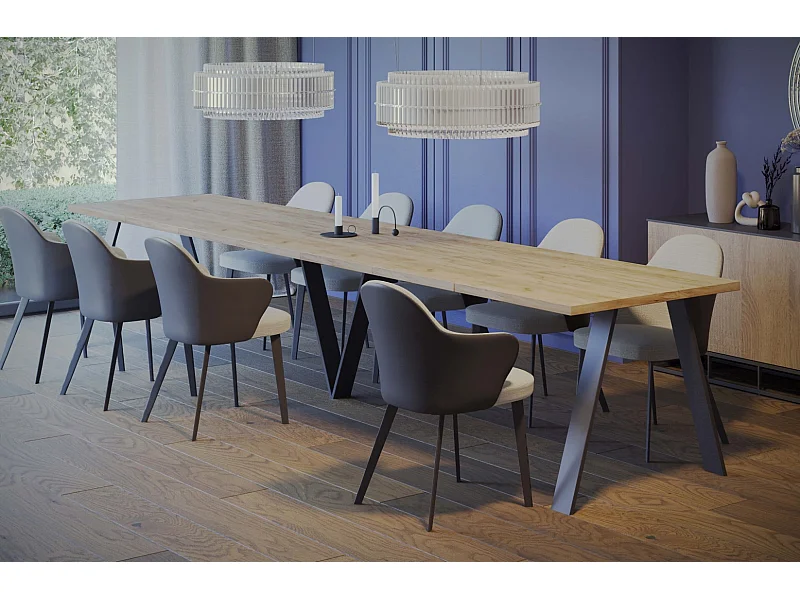 XXL Esstisch Lungo 130-405 ausziehbar