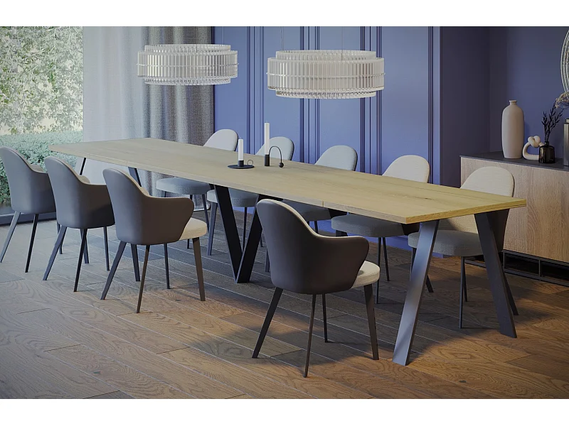 XXL Esstisch Lungo 130-405 ausziehbar