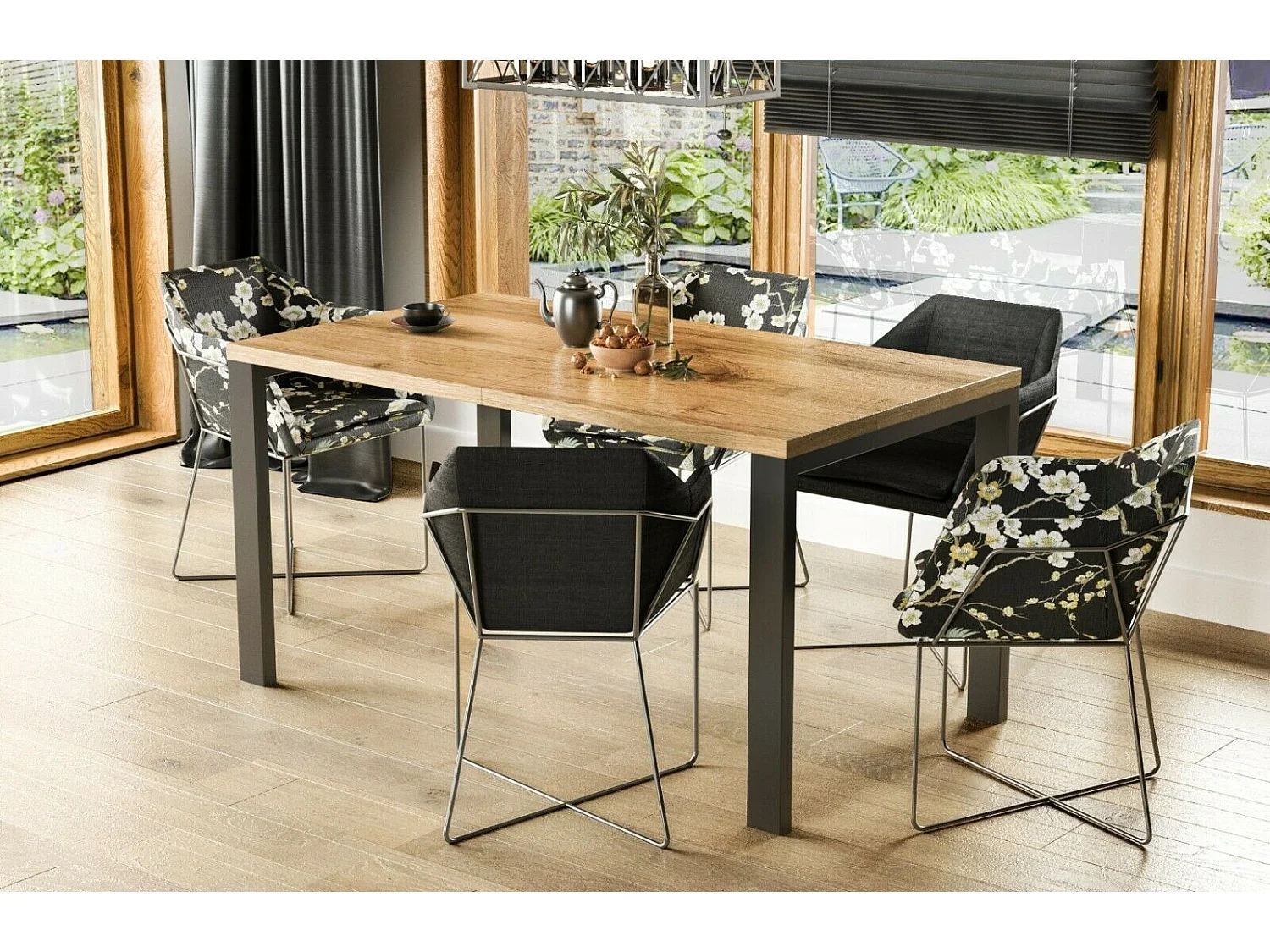 Esstisch Garant 80-215 cm (Wotan Eiche)