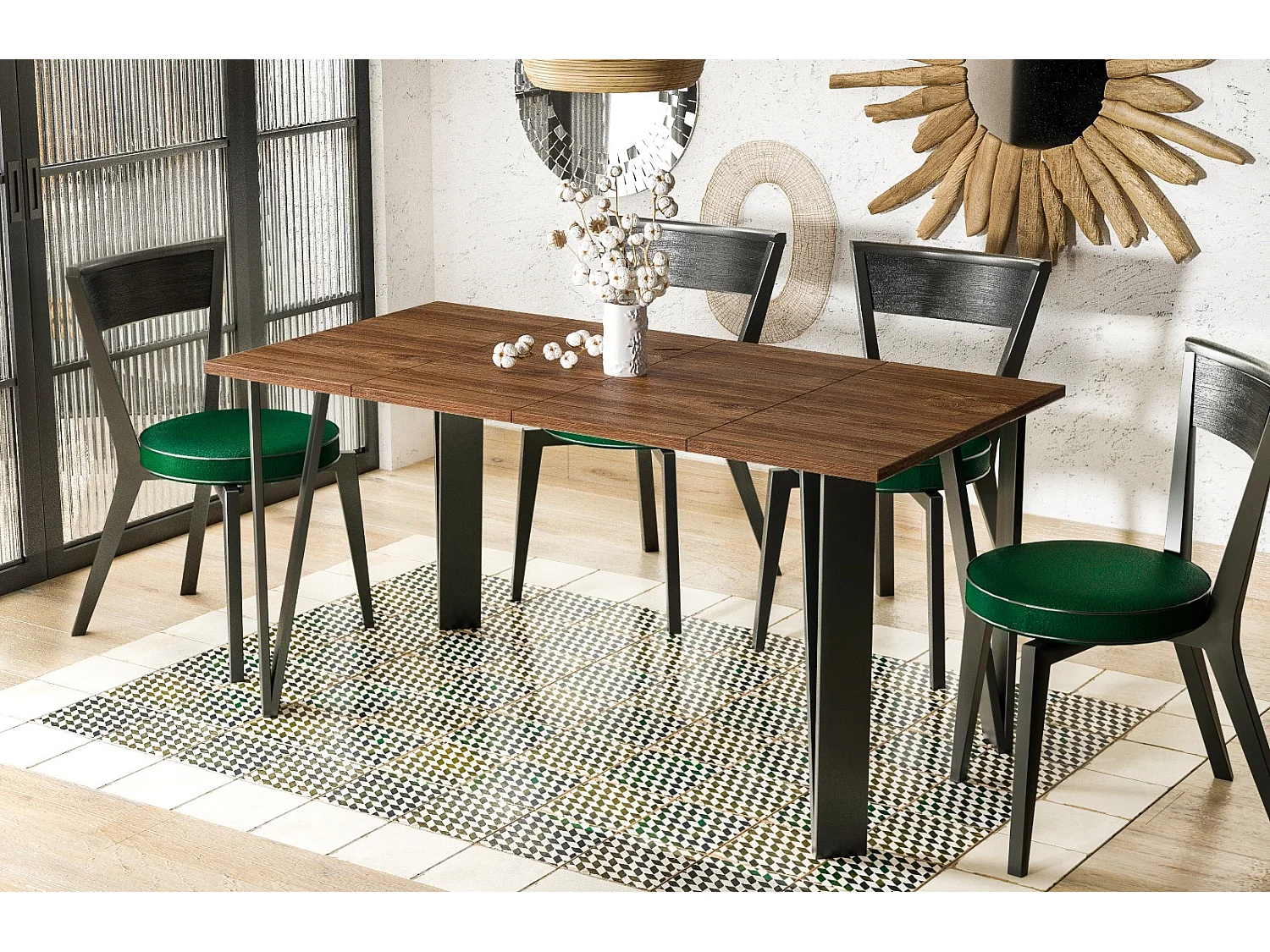 Esstisch Adeo 80-170 cm (Stirling)