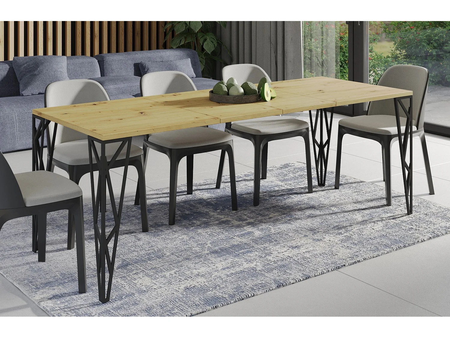 Esstisch Rulo 130-210 cm (Artisan)