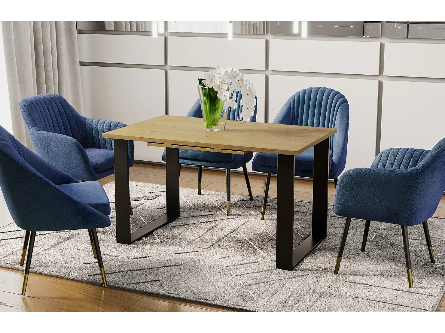 Esstisch Cora 130-210cm (Natur)