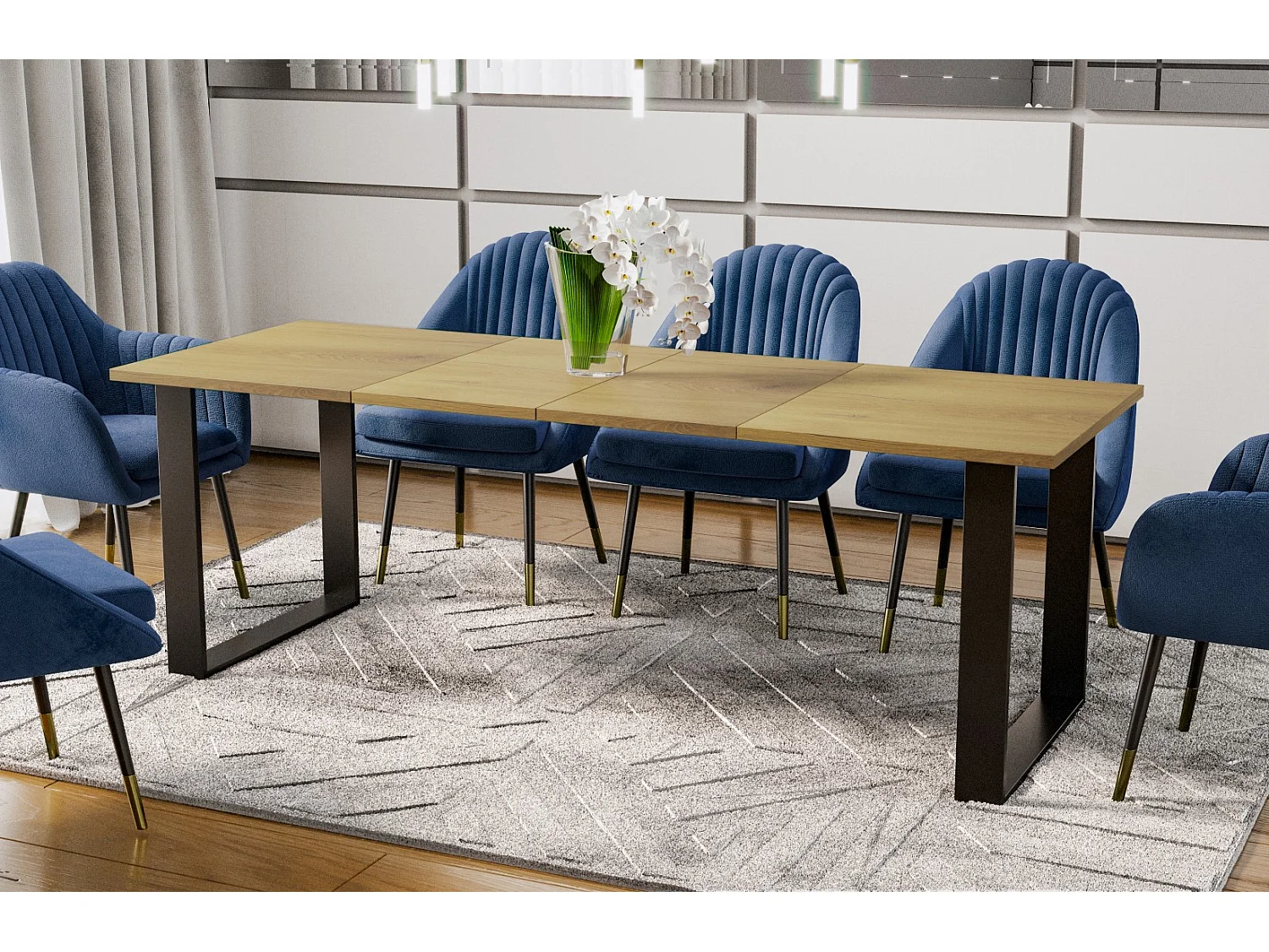 Esstisch Cora 130-210cm (Natur)