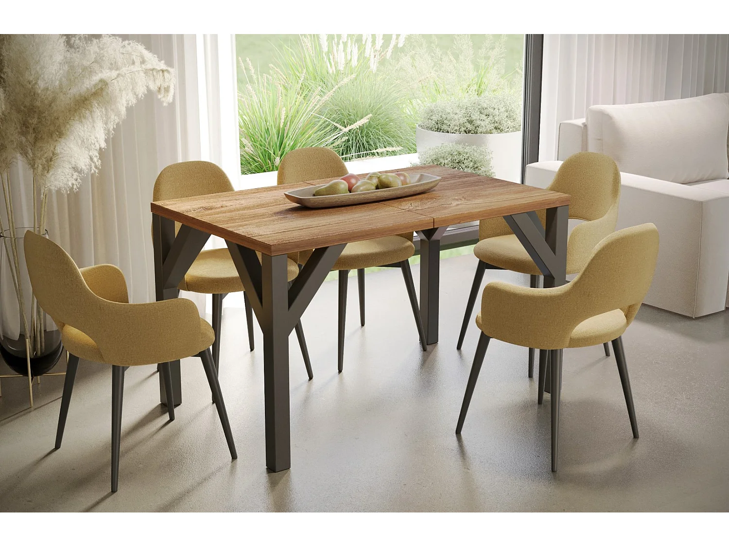 Stół rozkładany BALTIKA 130(240)x90 dąb stirling