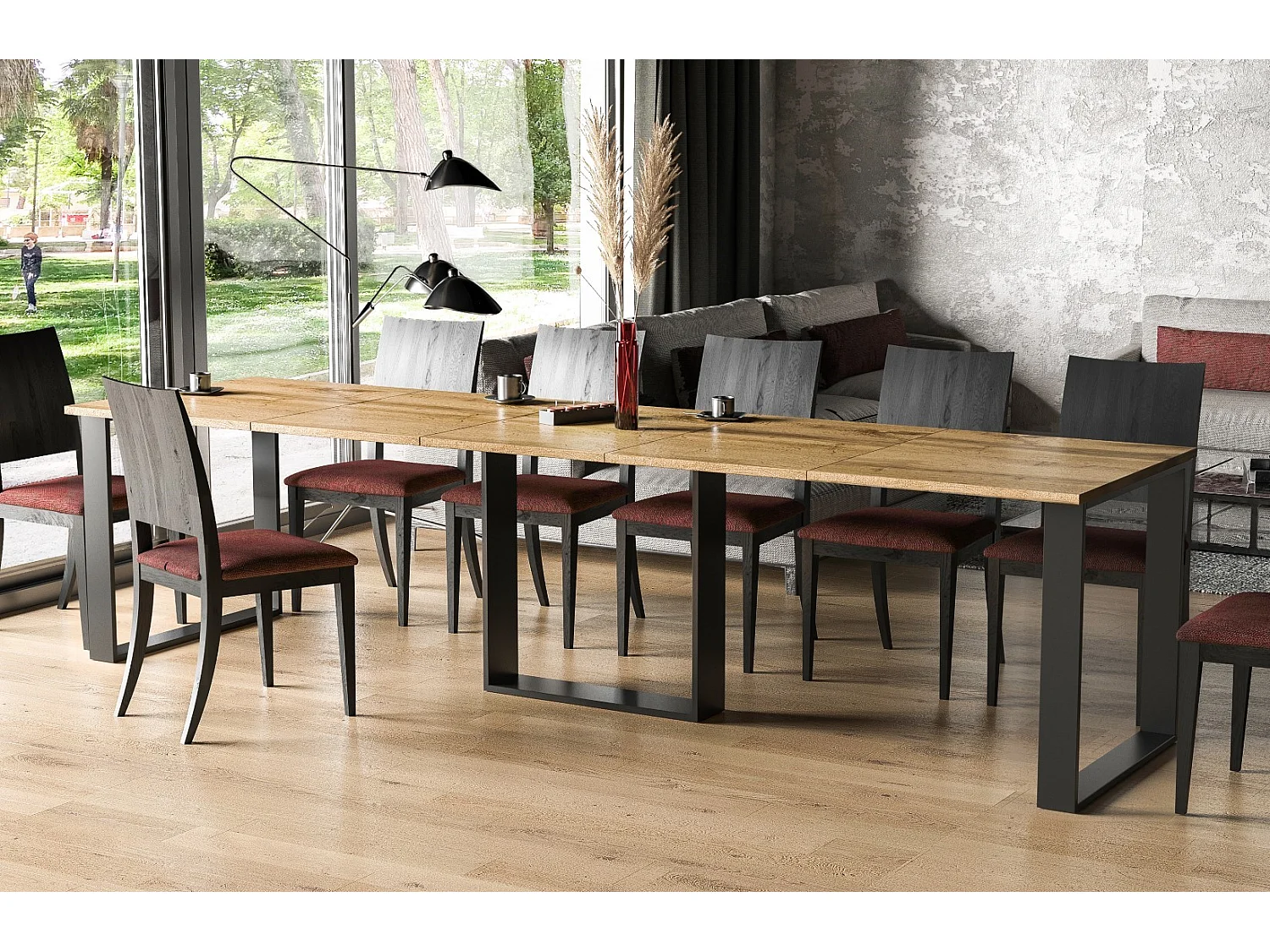 Esstisch Borys 130-310cm ausziehbar