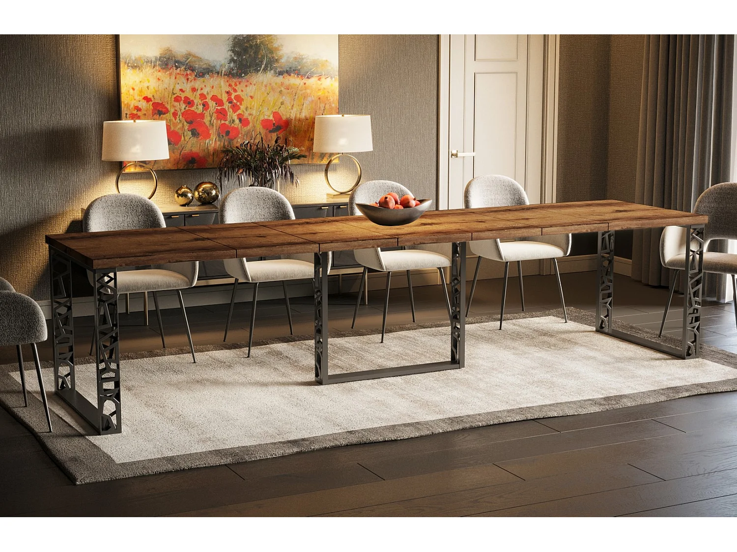 Esstisch Borys Max 130-250cm ausziehbar