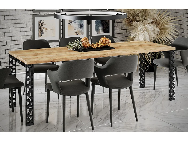 Esstisch Matio 80-170 cm (Craft Eiche)