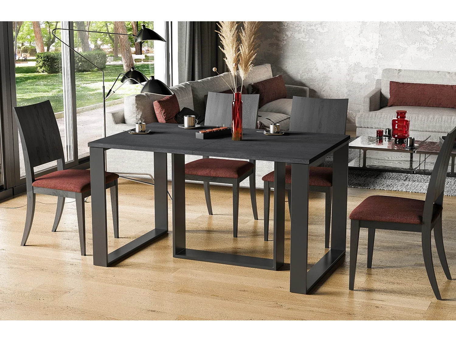 Esstisch Borys 130-310cm ausziehbar