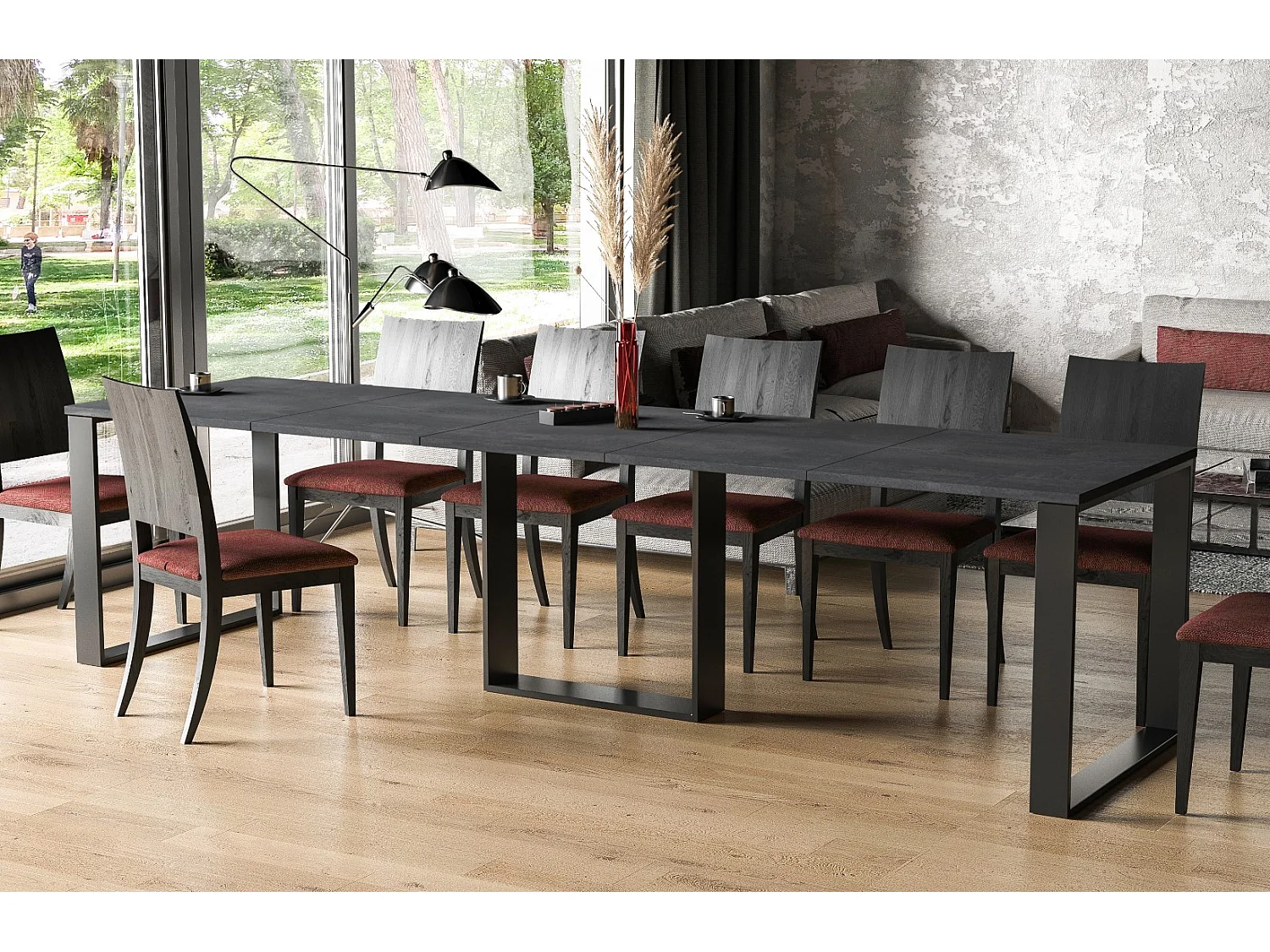 Esstisch Borys 130-310cm ausziehbar