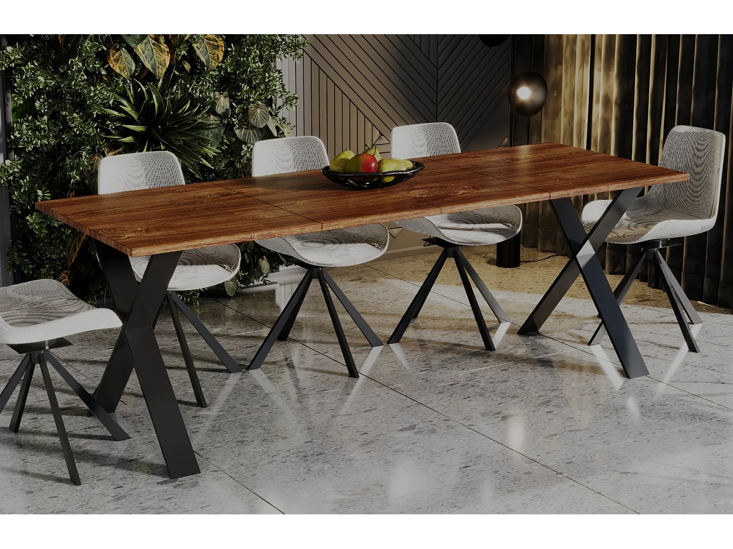 Esstisch Stol X 130-210 cm  (Stirling)