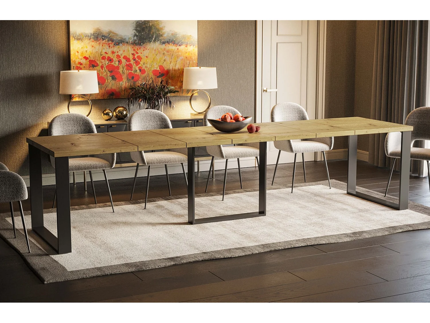 Esstisch Borys Max 130-250cm ausziehbar