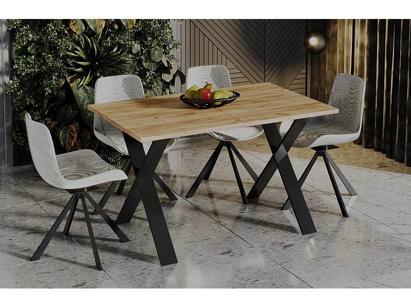 Esstisch Stol X 130-210 cm (Craft Eiche)