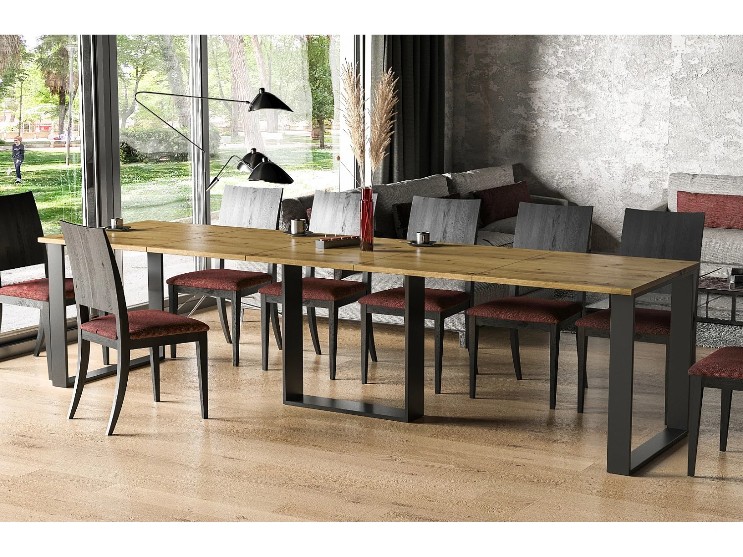 Esstisch Borys 130-310cm ausziehbar