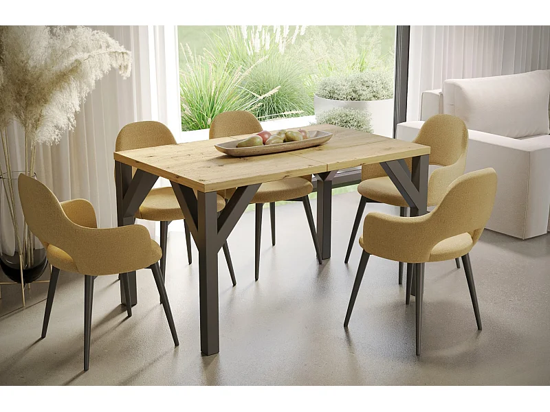 Stół rozkładany BALTIKA 130(240)x90 dąb artisan