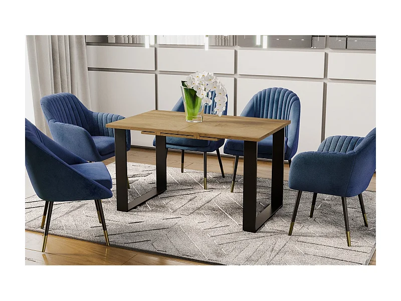 Esstisch Cora 130-210cm (Wotan Eiche)