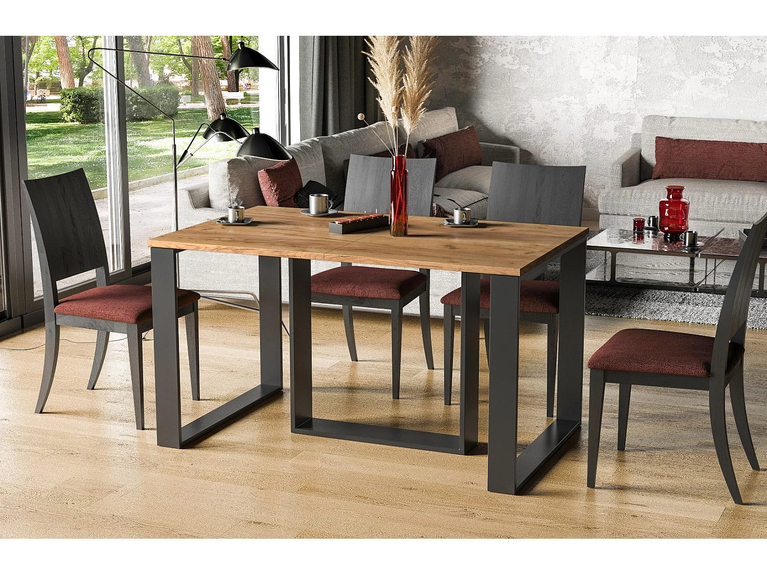 Esstisch Borys 130-310cm ausziehbar