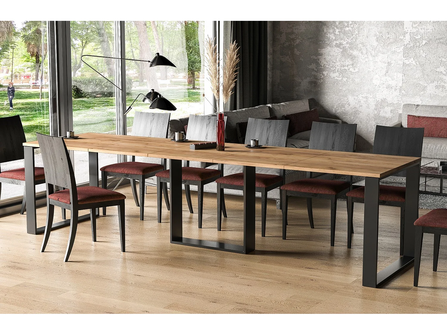 Esstisch Borys 130-310cm ausziehbar