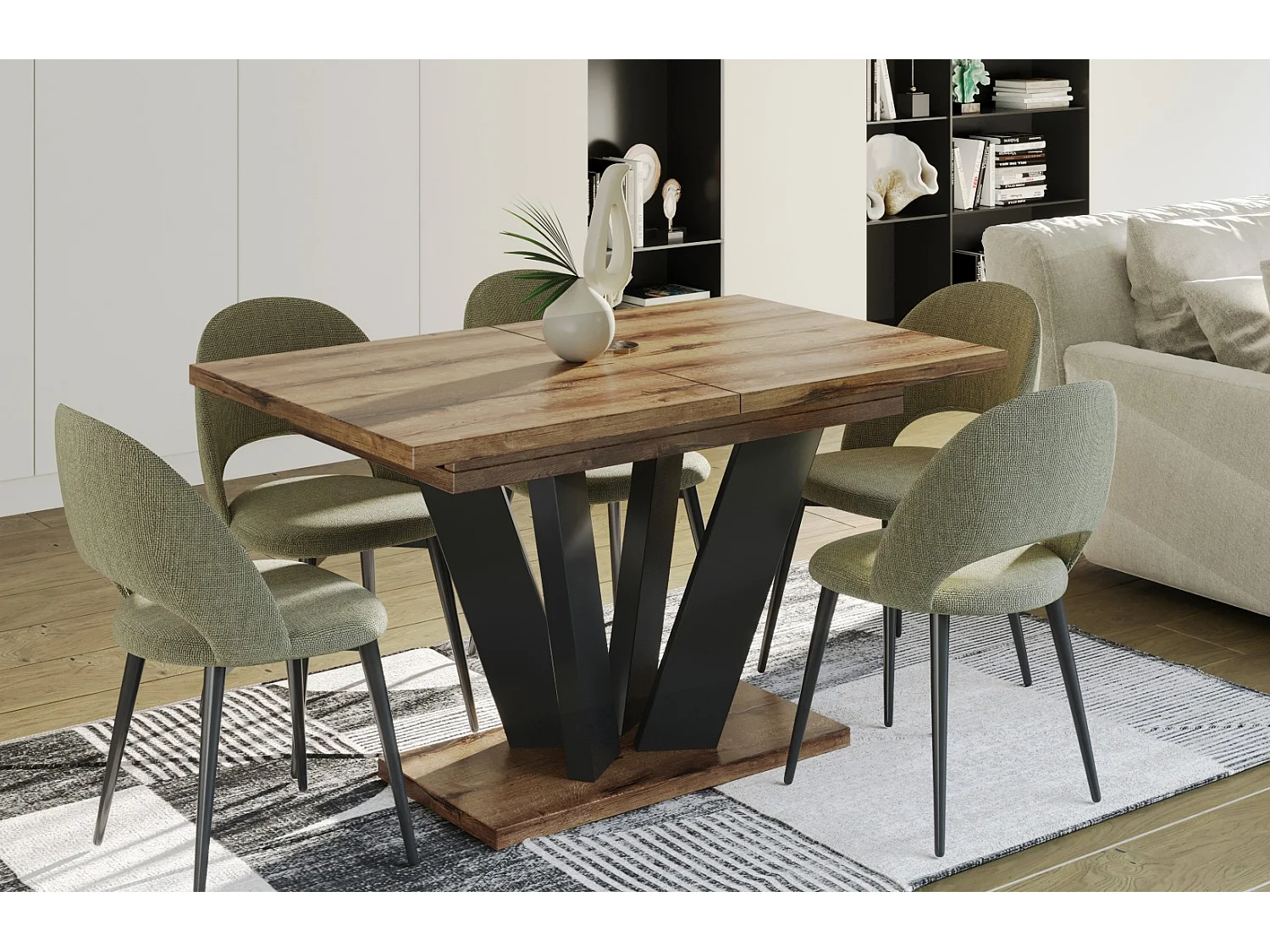 Esstisch Alex 130-210 cm (Monastery)