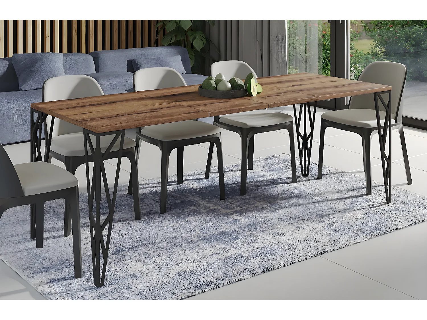 Esstisch Rulo 130-210 cm (Monastery)