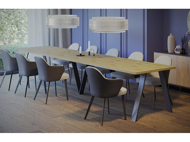 XXL Esstisch Lungo 130-405 ausziehbar