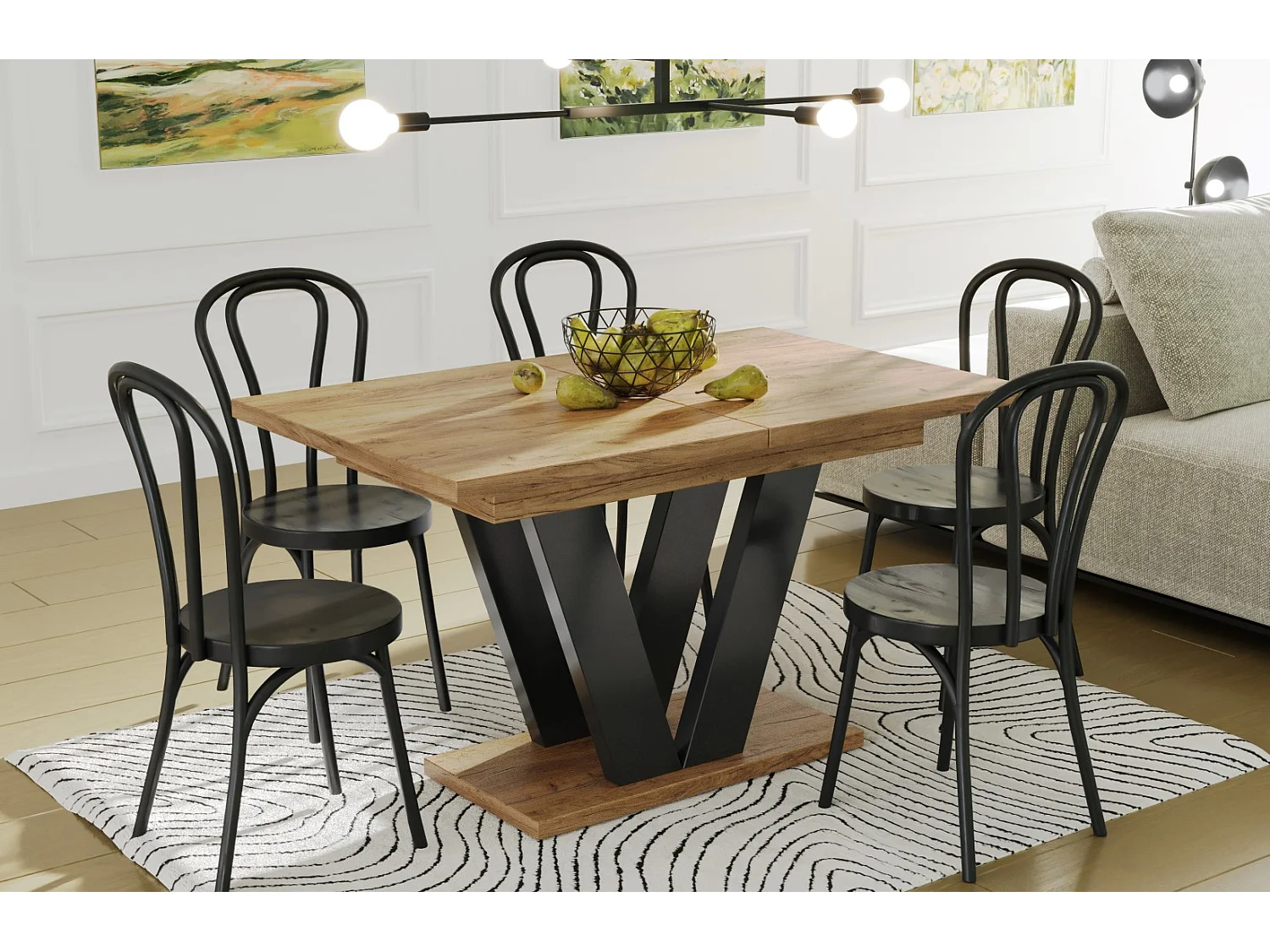 Esstisch Lara 130-210 cm ausziehbar