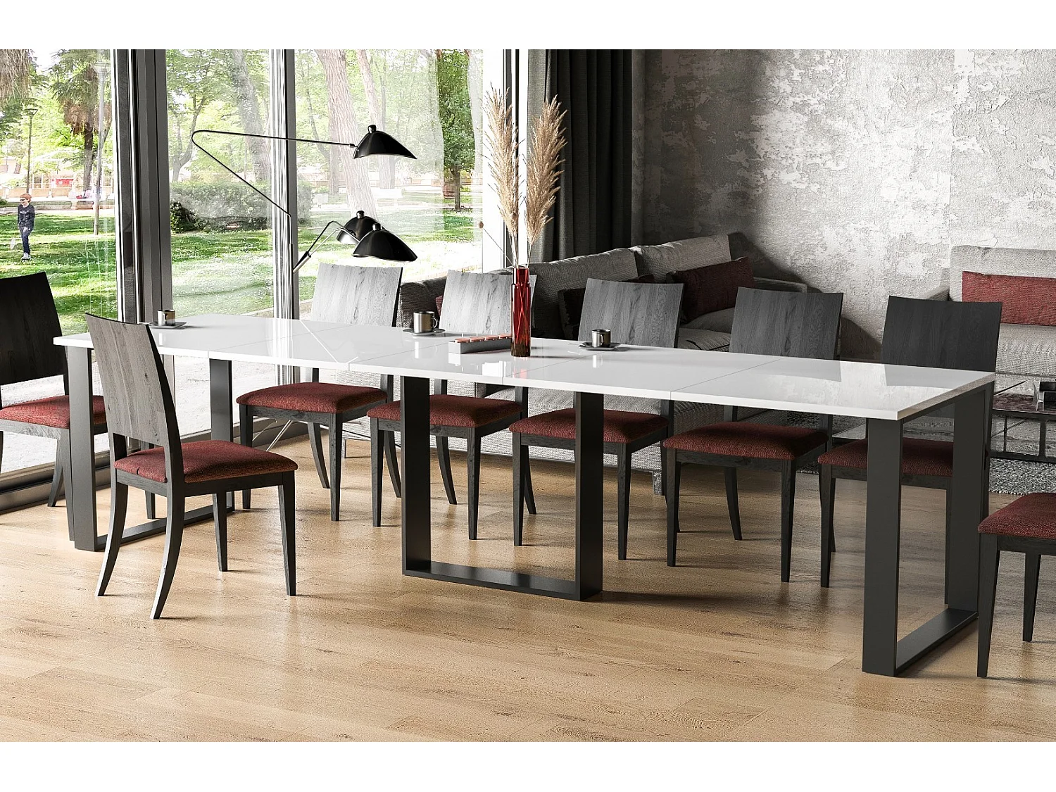 Esstisch Borys 130-310cm ausziehbar