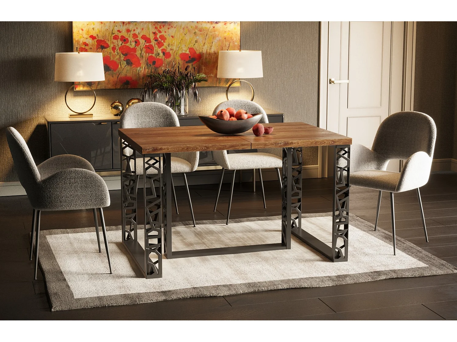 Esstisch Ewerest 130-250cm ausziehbar