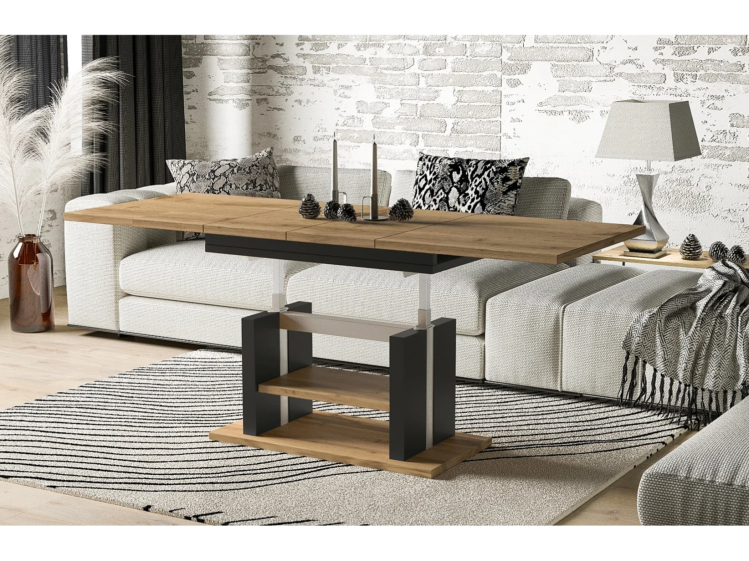 Couchtisch Dior 110-170cm ausziehbar