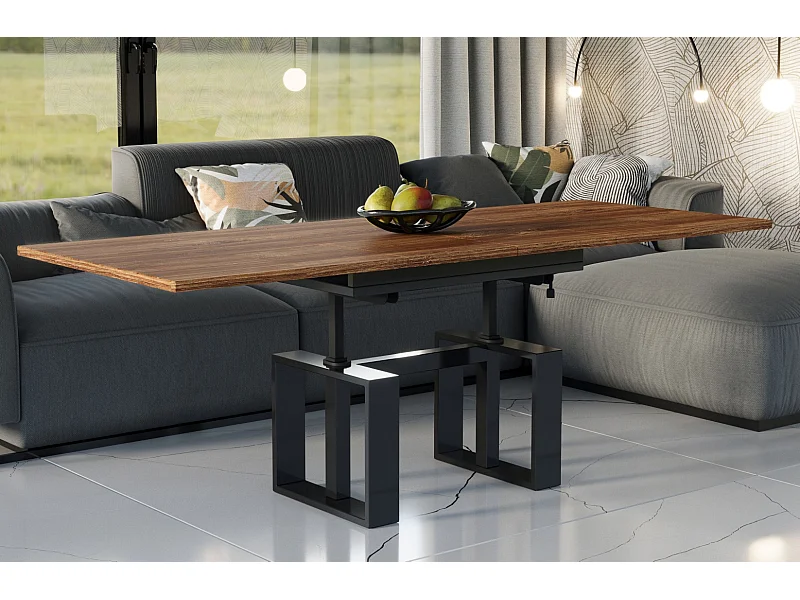 Ława rozkładana podnoszona EMPOLI 110(170)x65 dąb stirling