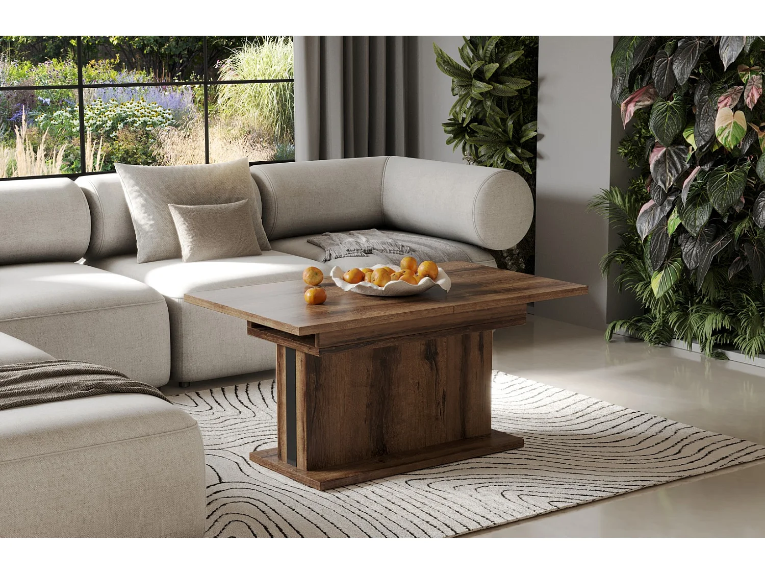 Couchtisch Solaris 110-170cm ausziehbar