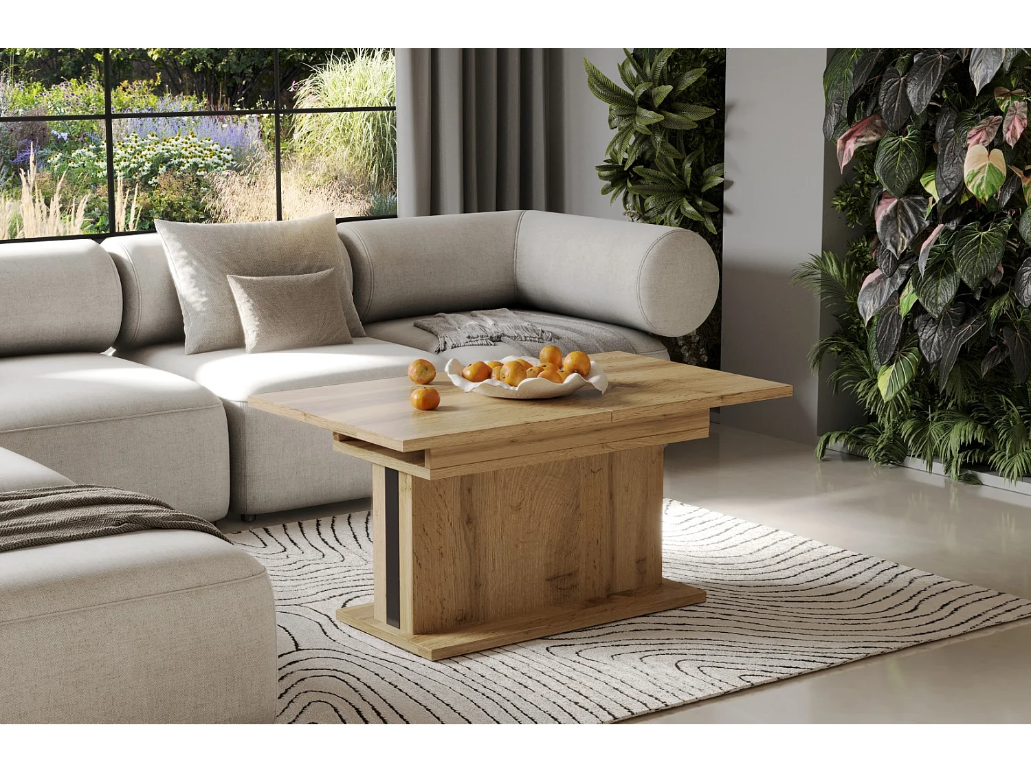 Couchtisch Solaris 110-170cm ausziehbar