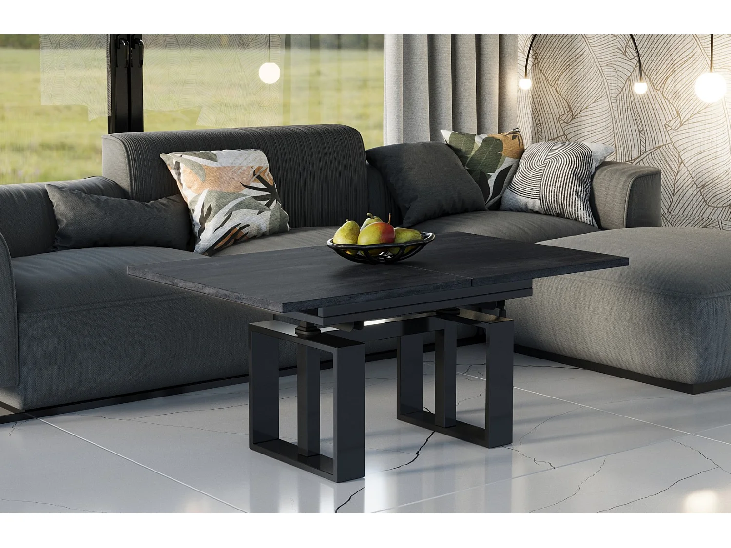 Couchtisch Empoli 110-170 cm ausziehbar