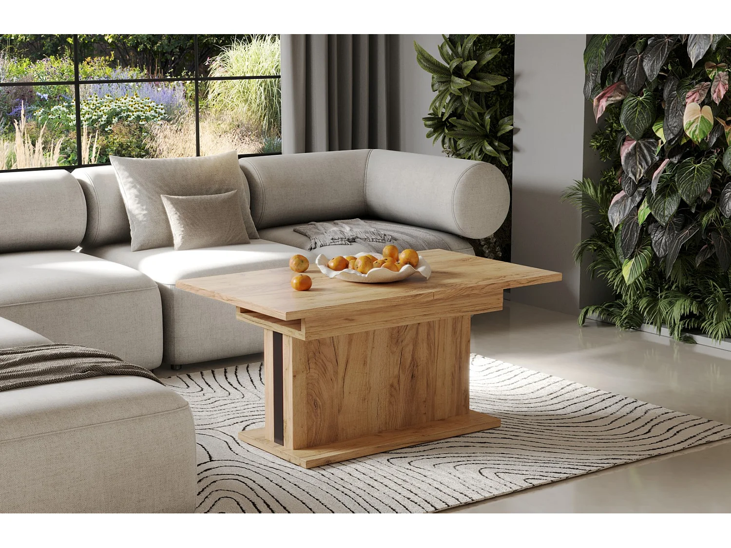 Couchtisch Solaris 110-170cm ausziehbar