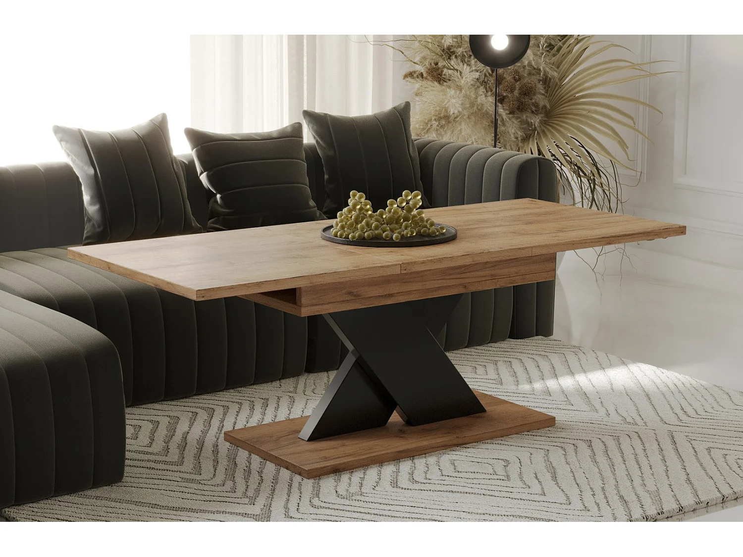 Couchtisch Ilo 110-140 cm erweiterbar