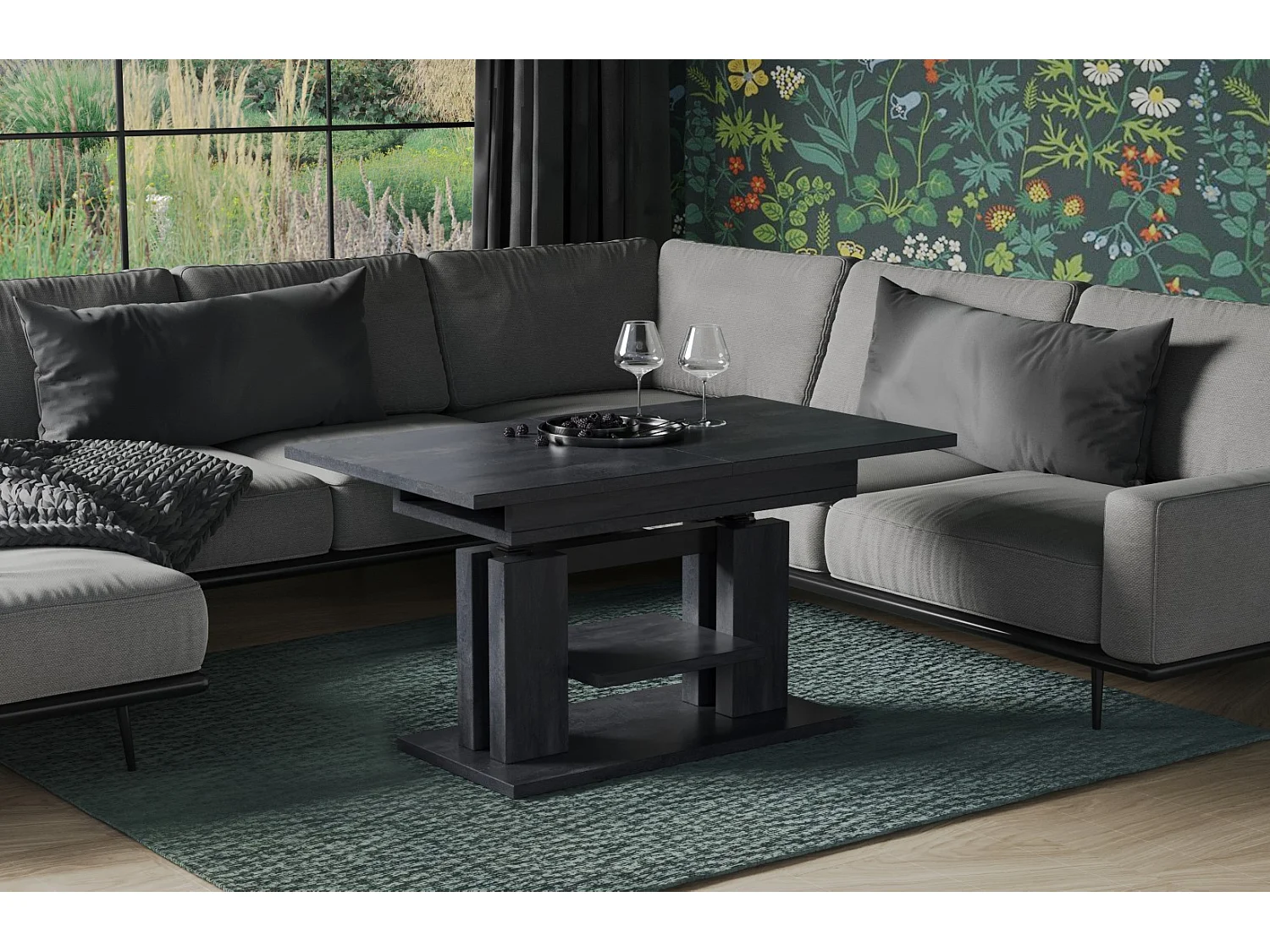 Couchtisch Iso 110-170 cm ausziehbar