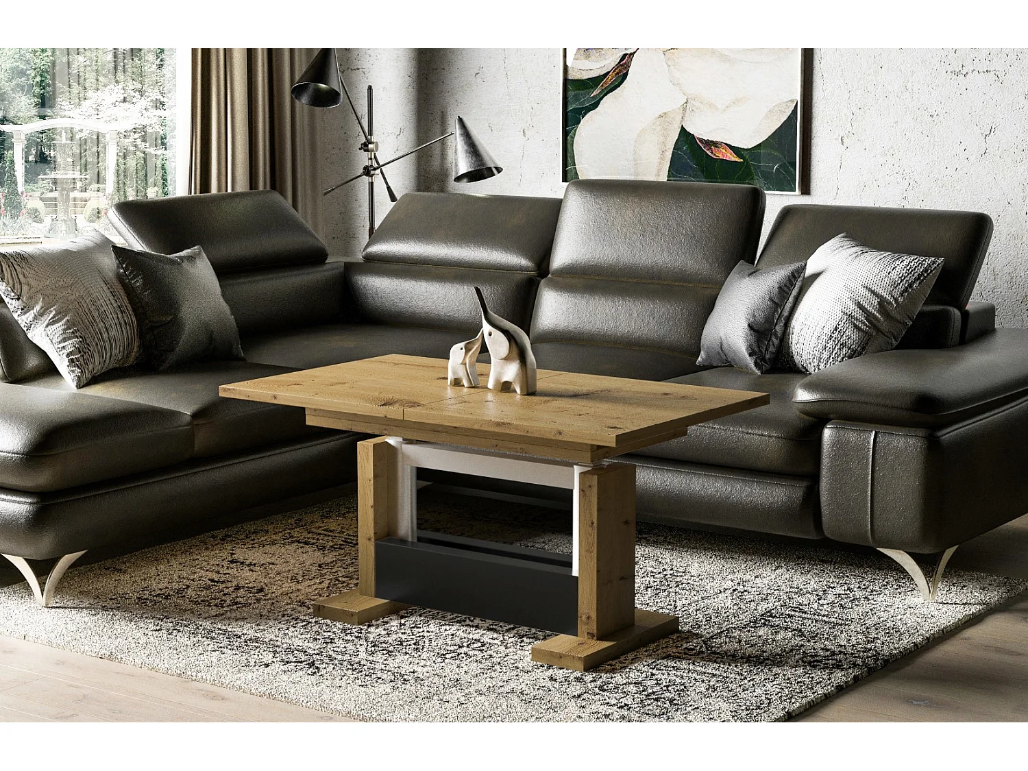 Couchtisch Kella 110-170 cm ausziehbar