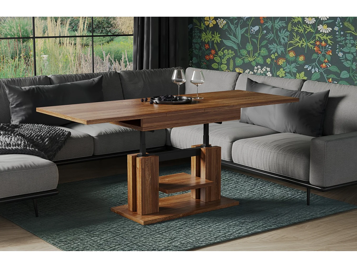 Couchtisch Iso 110-170 cm ausziehbar