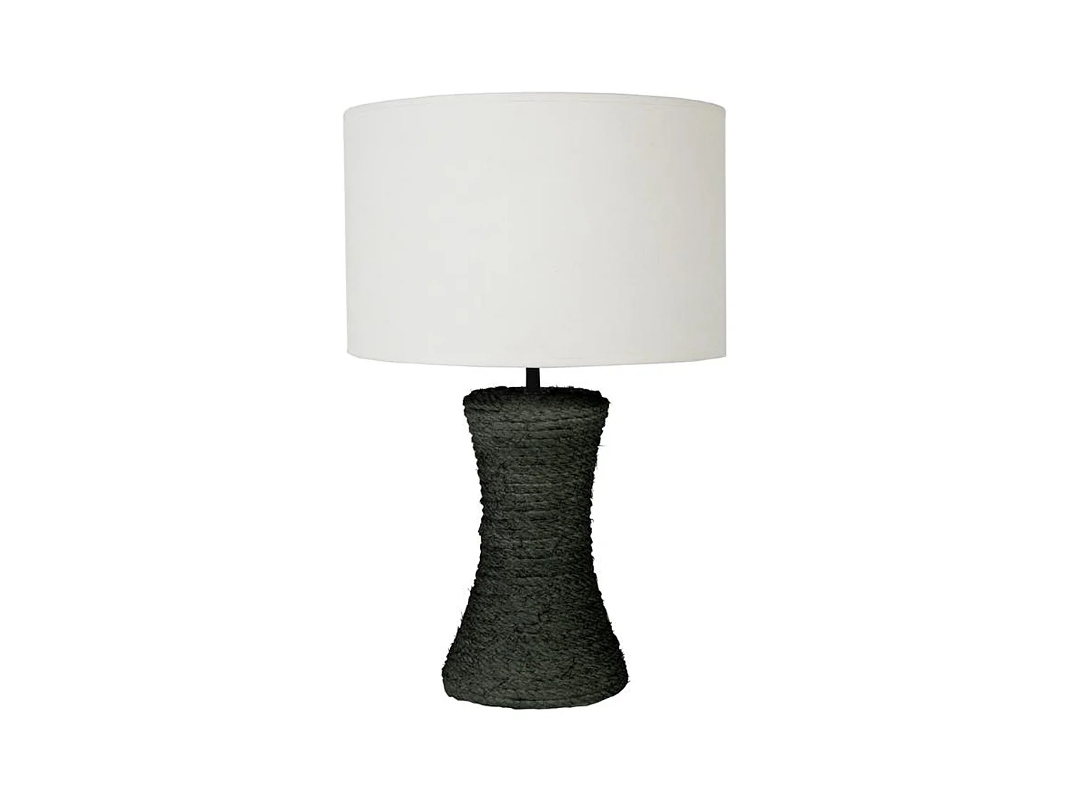 Lampe a Poser TOSEL ,sisal,Beije,H50xD30xP30cm