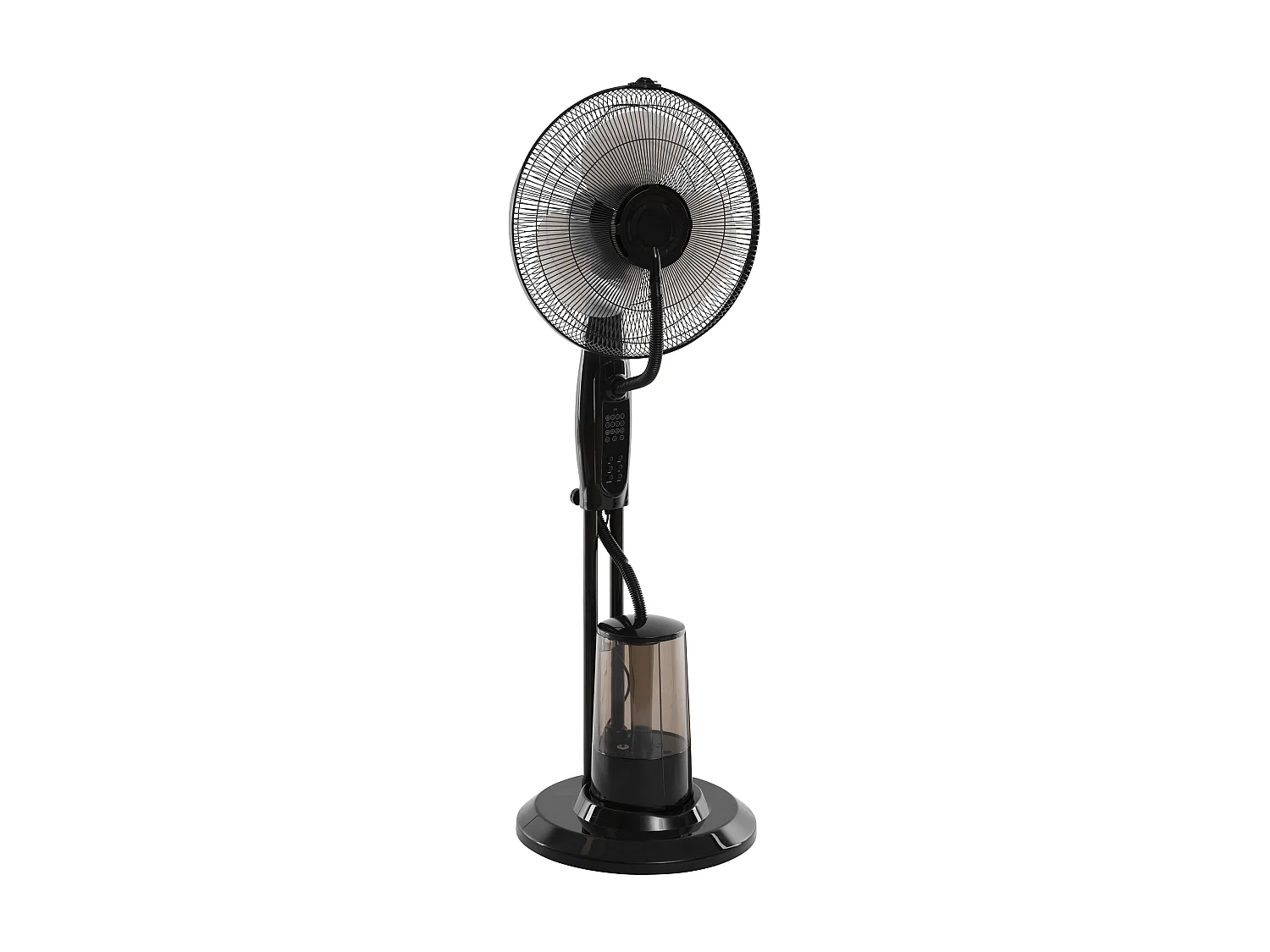 Ventilateur brumisateur 75W Noir Atmosphera