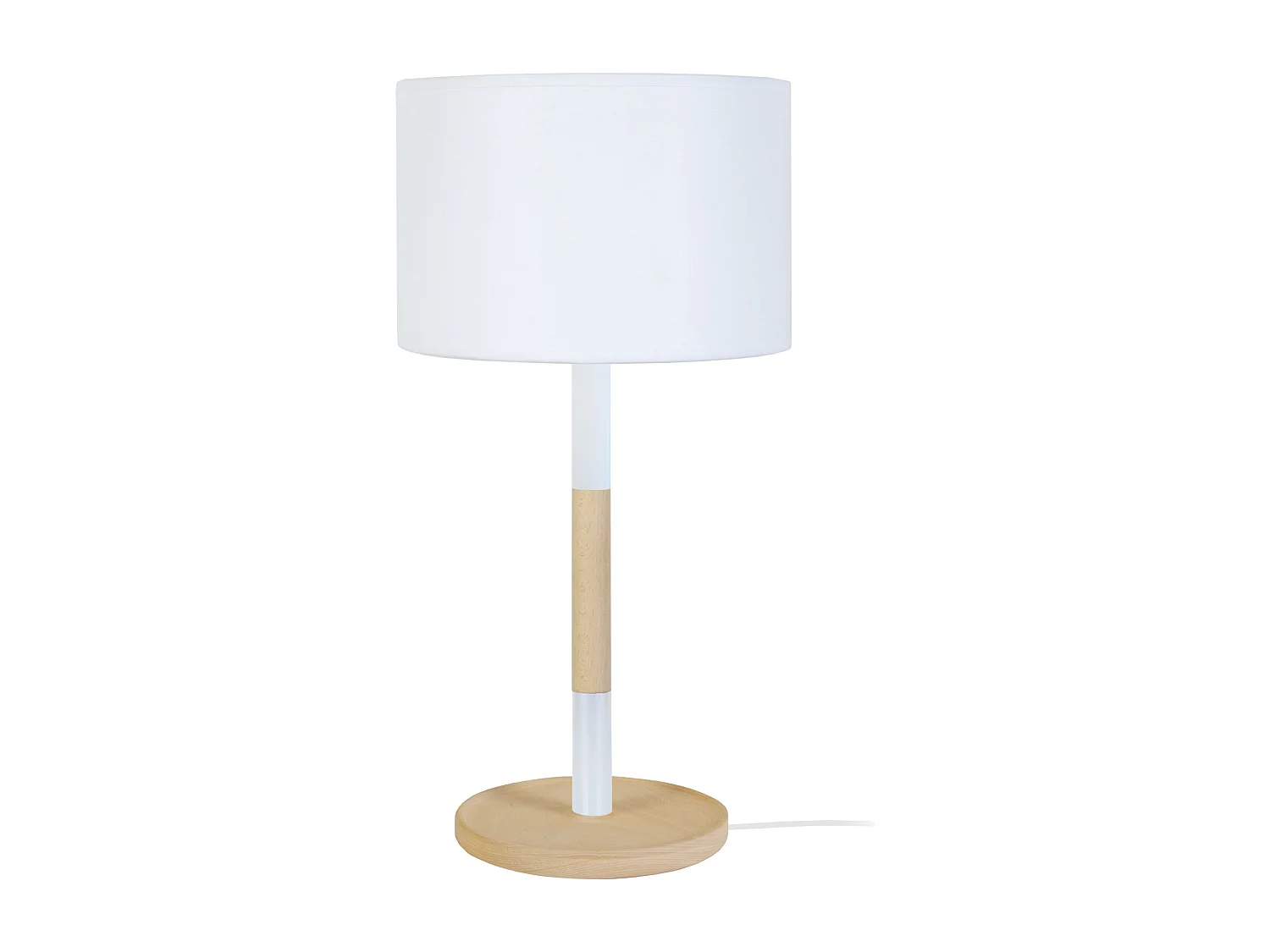 Lámpara de noche TOSEL ,madera,natural ,A45x D25xP25cm